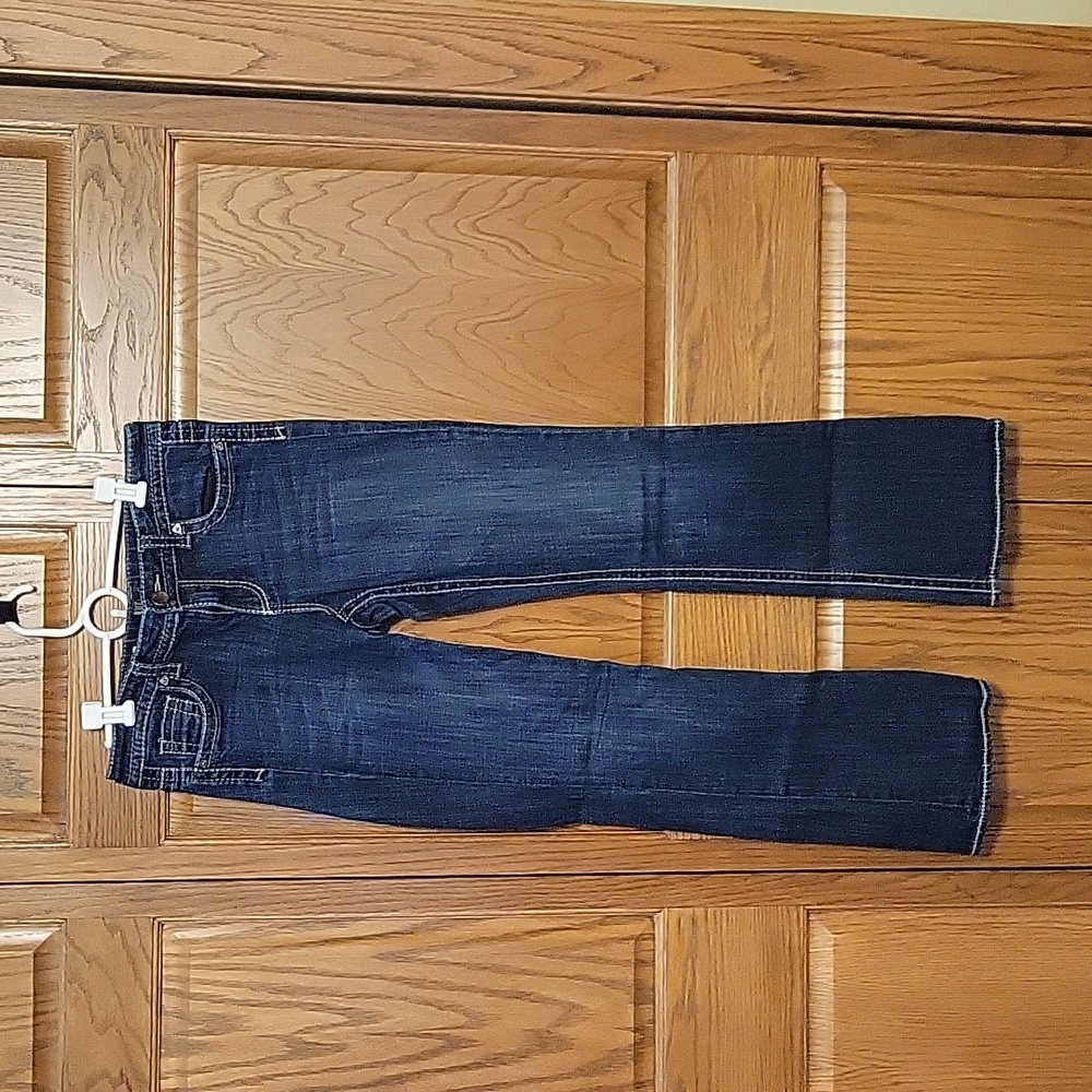 Kut from the Kloth high-waisted boot cut jeans